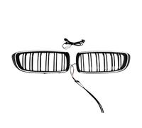 For 4 Series F32 F33 F36 2013 2014 2015 2016 2017 2018 2019 Gloss Black ABS LED Front Racing Grille Radiator