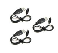 For 4DRC V8 Mini RC Drone for 3.7V 650mAh Battery USB Charger Propeller Props Maple Leaf Blade 4D-V8(3PCS USB Charger)