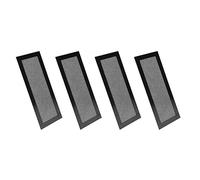 For 4pcs Magnetic Floor Ventilation Cover 4x10inch Air Ventilation Screen Cover Pvc For Wall Ceiling