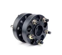 For 5 Lugs For Lexus Universal Series Car M14x1.5 2Pieces 15/20/25/30/mm PCD 5x114.3 CB 60.1mm Wheel Spacers Adapter Suit PCD Wheel Spacers(15mm Black)