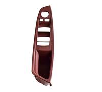 for 5 Series F10 F11 F18 520 523 525 528 530 RHD Driver Side Interior Door Handle Panel Cover Car Styling Accessories Car Inner Handle(Red Wine)