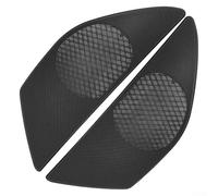 For 5 Series F10 F11 F18 Front Door Speaker Grille Covers, 2-Pack, Black ABS Replacement Grilles, Compatible with Sedan and Touring Models 2010-2016