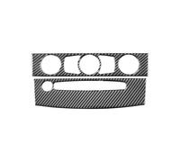 For 5 Series For E60 2004-2010 Accessories Interior Car Air Conditioner CD Control Panel Trim Cover Frame Stickers Console Decoration(Color1 04-07)