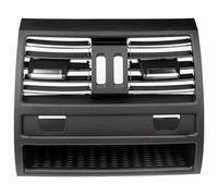 For 5 Series For F10 F11 F18 520d For XDrive 2010 2011 2012 2014 2015 2016 Front Rear Console Dash Vent Grille Air Vent Outlet(With Chrome,Rear 2)