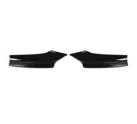 For 5 Series For F10 For F11 2010 To 2016 1 Pair Of Front Bumper Lip Spoiler Reduce Wind Resistance Bumper Corner Splitter(Glossy Black)