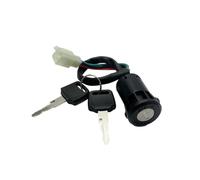 For 50/70/90/110/150/250cc 1 PC Motorcycle Ignition Lock Key With 4 Wire Start Switch Door Locks Beach Bike Male Universal Ignition Barrel Key Switch