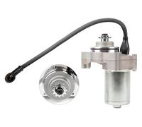 For 50cc 70cc 90cc 110cc 125cc 4-Stroke Engines ATV Electric 3 Bolt Motorcycle Starter Motor Tilt Trim With 14" Line Electric Starter Motor Assy