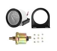 For 52Mm Oil Pressure Gauge-Car Oil Pressure Meter, 52Mm/2In Universal Car Electromagnetic Oil Pressure Gauge Indicator Auto Modified Meter 0-100 Psi