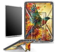 for 6" All-New Amazon Kindle 11th Generation 2022 (Model:C2V2L3) Case, Clear Military-Grade Corners Shockproof Case with Built-in Kickstand Soft Bumper, Hummingbird of Paradise