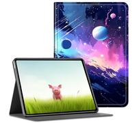 for 6" All New Kindle 10th Generation 2019 Release,BEOTIWAD Shockproof Slim PU Leather Stand Cover with Auto Sleep/Wake for All-New Amazon Kindle Signature Edition,Planet Galaxy