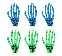 for 6 PCS, for Hand Claws, Blue Green, Portable, for Halloween Cosplay Hair Clips