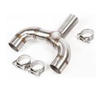 For 600 Motorcycle Exhaust System Pipe Muffler Silencer Exhaust Connect Link Pipe Whole Set Pipe Motorcycle Exhaust Middle Link(1)