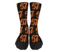 For 67 Meme Socks, Soft Lightweight Funny Long Socks For Men Women Adult Teens Athlete Basketball Hockey Volleyball Running