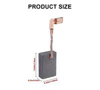 For 6pack Cb318 Carbon Brushes Carbon Brushes For Makita Cb318 Cb325 Cb340 Cb336191974