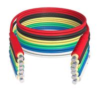 For 6pcs Magnetic Test Leads Silicone Soft Flexible Jumper Test Wires 30vac 5a 33ft T10005 Sensors