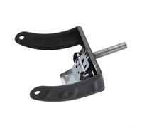 For 7 Inch Wheel Metal Fork Foot Replacement Part for Folding Wagon, Garden Cart, and Shopping Trolley