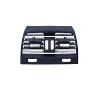 For 7 Series F01 F02 750I 750Li 2009-2016 Fresh Rear Air Conditioner AC Vent Grille Panel Outlet Cover Trim Front Bumper Grille Grill(Two Holes)
