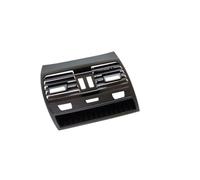 For 7 Series F01 F02 750I 750Li 2009-2016 Fresh Rear Air Conditioner AC Vent Grille Panel Outlet Cover Trim Front Bumper Grille Grill(Three Holes)