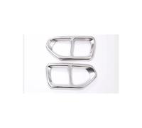 For 7 Series G11 G12 2016-2020 2019 Stainless Steel Tail Throat Pipe Modified Cover Trim Car Exhaust Tail Pipes Decoration Frame(For 2016-2018 3)
