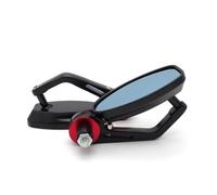 For 749 848 959 For Scrambler 800 For Monster 900 7/8" Universal Motorbike HandleBar End Rearview Mirrors Rear View Handle Side Mirrors Rearview Mirror(Red)