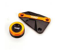 For 790Adventure R/S 890 Adventure/R 790 Duke ADV Front Rear Brake Fluid Cylinder Master Reservoir Cover Cap(Design C)