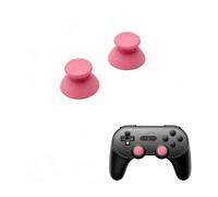 For 8BitDo SN30Pro+, 3D Printing Joystick Cap Replacement Anti-loosening Non-Slip Reinforced and Stable Repair Thumb Cap for SN30pro+ / SF30pro. (Pink)