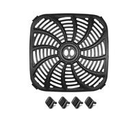 For 8QT GAF858 GAF823 Air Fryer, About 9.6''X9.6'' Square Air Fryer Accessories Rack Tray Grill Pan Grill Plate