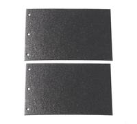 for 9403 MT190 MT9 Belt Sander Carbon Base Plate Pad, 3 Holes, Replacement Accessory, 2 Pieces