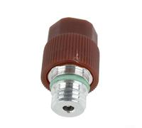 for A/C Service Valve High Side R-134a Port Adapter with Replaceable Valve Cores for for Chrysler and Vehicles, Long Lasting Aluminum Air Conditioning Fitting