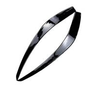 For A Class For W176 For A180 A200 A250 A45 AMG 2013-2015 Front Bumper Air Vent Side Canard Wings Spoiler Body Kits Protection Splitter Body Kit(Down-Gloss Black)