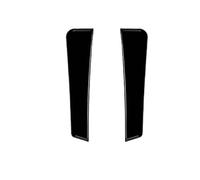 For A Class For W176 For A180 A200 A250 A45 AMG 2013-2015 Front Bumper Air Vent Side Canard Wings Spoiler Body Kits Protection Splitter Body Kit(Side-Gloss Black)