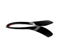 For A Class W176 Pre-Facelift For AMG A180 A200 A250 A45 2013 2014 2015 2/4/6PCS Front Bumper Canards Spliter Body Kit Front Bumper Spoiler Splitter Lip(Up Gloss Black)