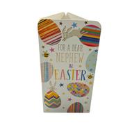 For A Dear Nephew Bunnies And Eggs Design Easter Money Wallet Card
