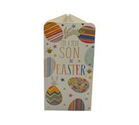For A Dear Son Bunnies And Eggs Design Easter Money Wallet Card