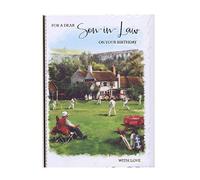 For a Dear Son-in-law on your Birthday - Cricket Match Birthday Card