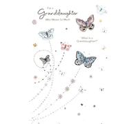 For a Granddaughter Who Means so Much, Birthday Greetings Card