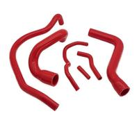 for A&lfa for Romeo for MiTo Radiator Silicone Hose Water Cooling Coolant Tube Pipe Replacement Parts Car Air Intake Air Box Intake Hose(Red)