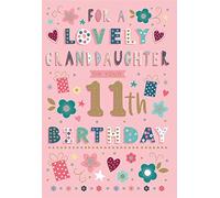 For a Lovely Grand Daughter on Your 11th Birthday Card