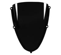 For A&prilia For RS660 2020-2022 Street Motorcycle Double Bubble Front Windshield Wind Fairing motorcycle windshield(Black)