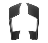 For A&prilia For RSV4 2009-2020 Motorcycle Fixed Wing Spoiler Wing Deflector Aerodynamic Side Winglet Fairing Kit Motorcycle Side Wing(Bright Black)