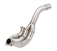 For A&prilia SMV 750 For D&orsoduro 2008-2016 Escape Decat Pipe Motorcycle Exhaust Catalyst Delete Pipe Motorcycle Exhaust Mid Link Pipe