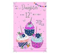 For A Special Daughter on Your 12th birthday card - 7332 CG