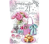 For A Special Granddaughter 21 21st Today Bag Happy Birthday Card Lovely Verse