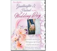 For A Special Granddaughter & Husband On Your Wedding day card Lovely Verse