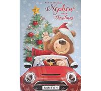 For A Special Nephew Happy Christmas Card