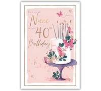 For A Special Niece On Your 40th Birthday Card