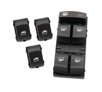 For A-udi A3 A3 Sportback A6 C6 Sedan Q7 Electric Power Panel Window Master Control Switch Button 4F0959855 4F0959851 Car Accessories (Set)