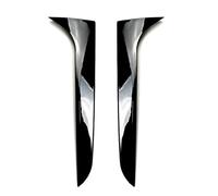 For A-udi A4 B8 For Avant 2009-2016 Car Rear Window Side Spoiler Wing ABS Gloss Black Canards Splitter Trim Sticker Spoiler Trunk spoiler