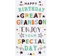 For a wonderful Great Grandson Birthday Card