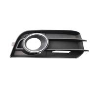 For A1 2010-2014 Car Front Bumper Fog Light Grille Decoration Black 8X0807681A 8X0807682A Front Fog Light Grilles(Right)